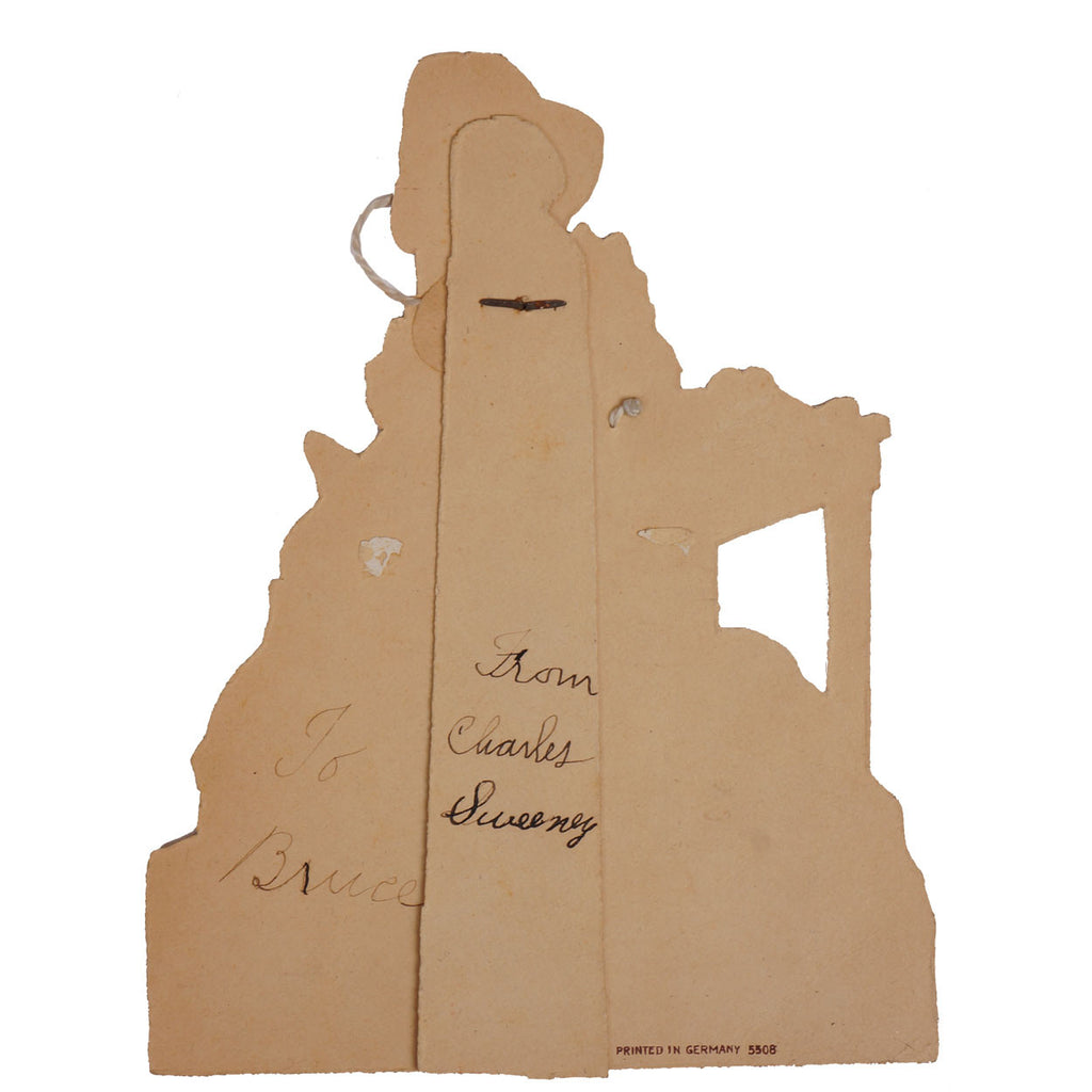 Vintage 1920s Telephone Valentine Standing Card - Poppy's Vintage Clothing