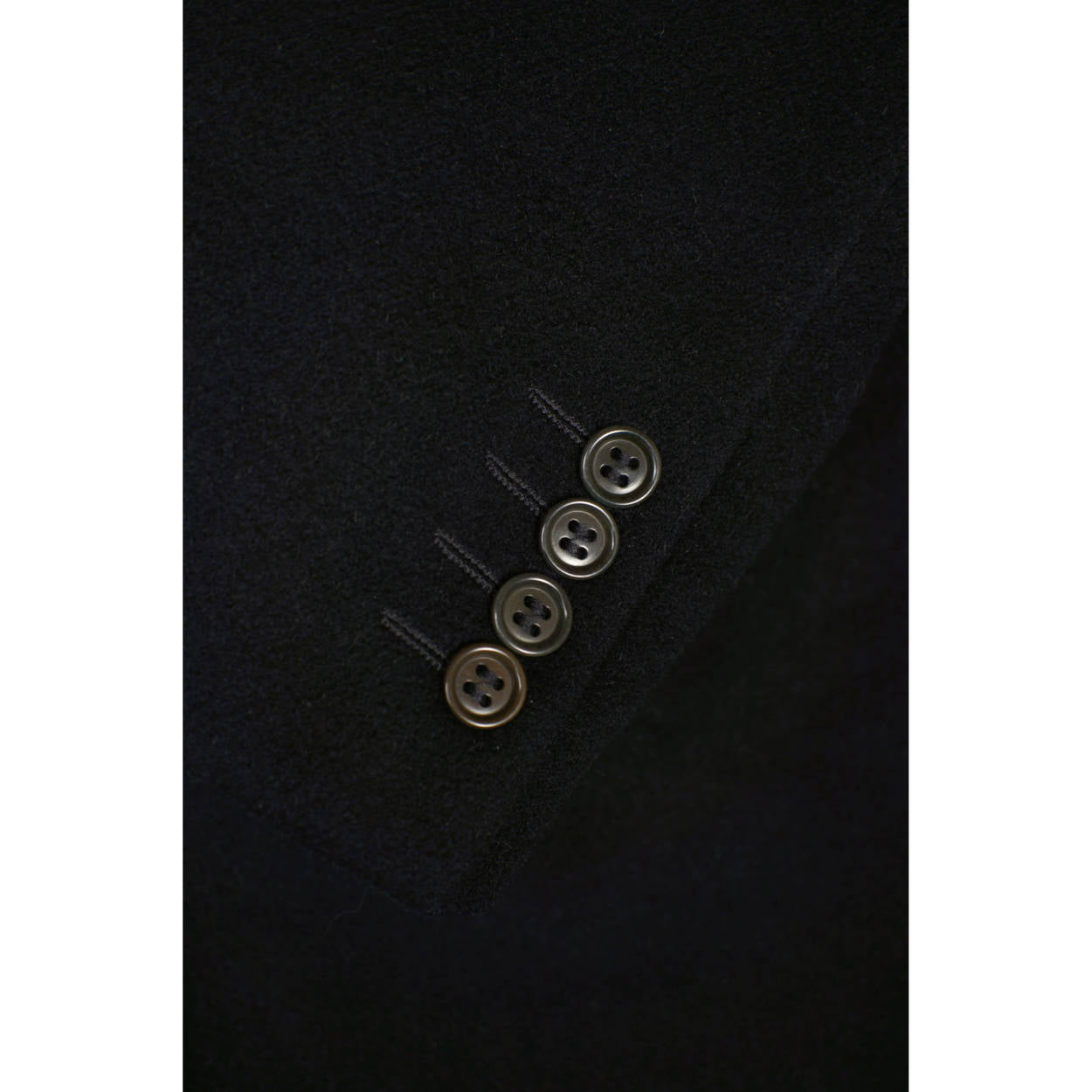 Vintage Dunhill Pure Cashmere Coat Mens Overcoat Made in Italy - Poppy's Vintage Clothing