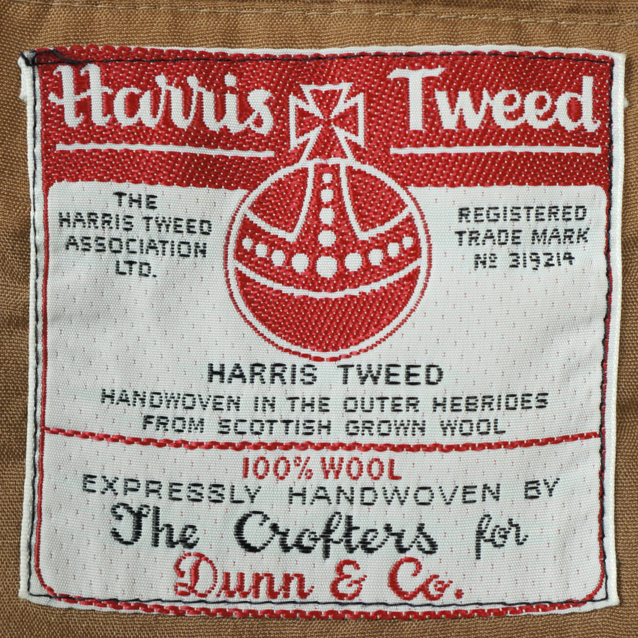 Vintage Harris Tweed Barleycorn Mens Jacket Dunn & Co Sport Coat