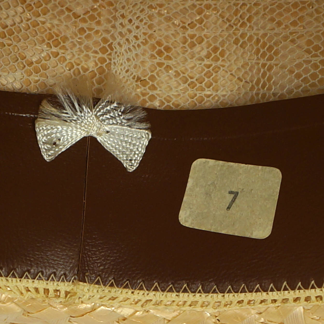 Vintage 1920s 30s English Straw Boater Hat Dunn & Co Size M - Poppy's Vintage Clothing