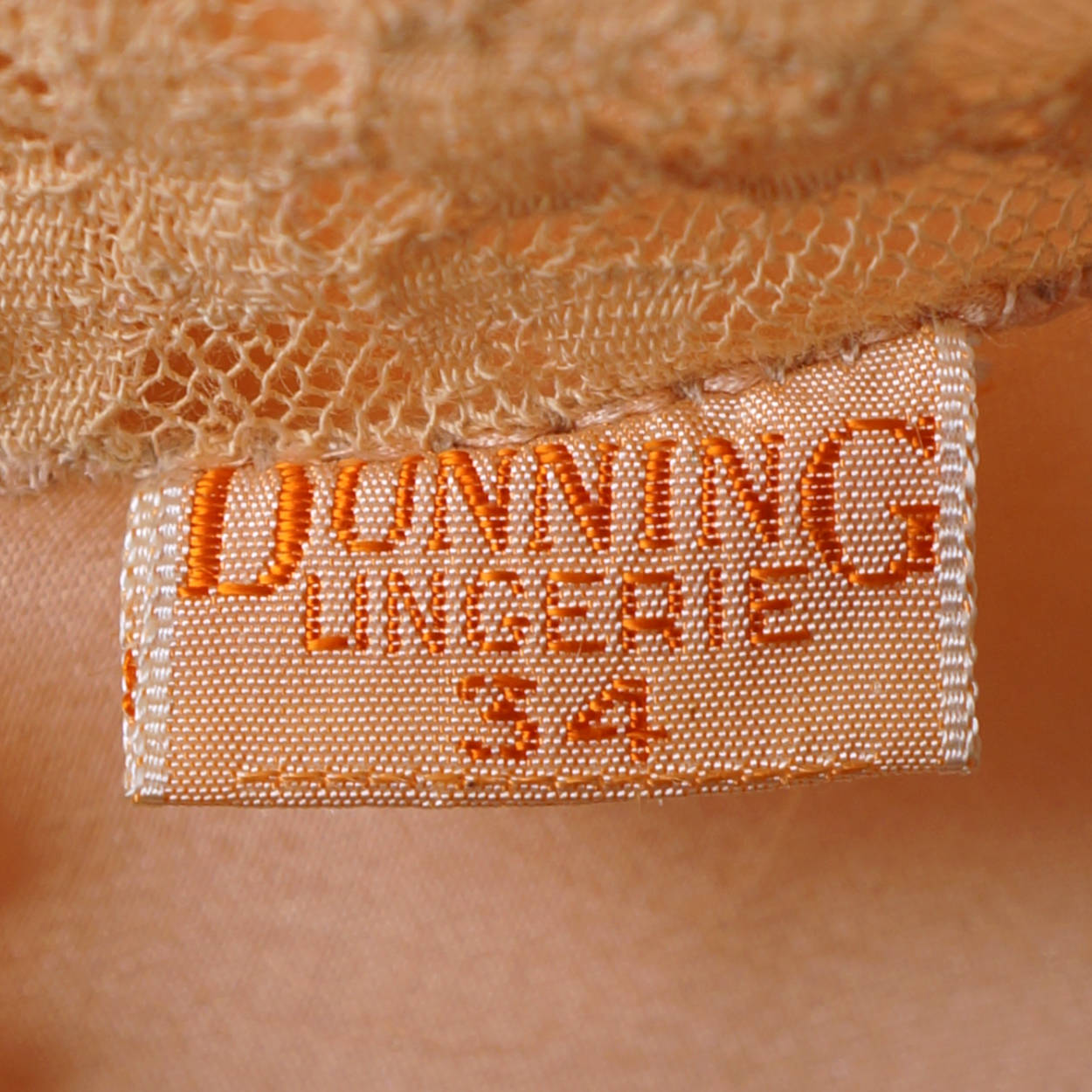 Vintage 1930s Slip Ladies Pink Silk Lingerie with Ecru Lace Trim Size 34 - Poppy's Vintage Clothing