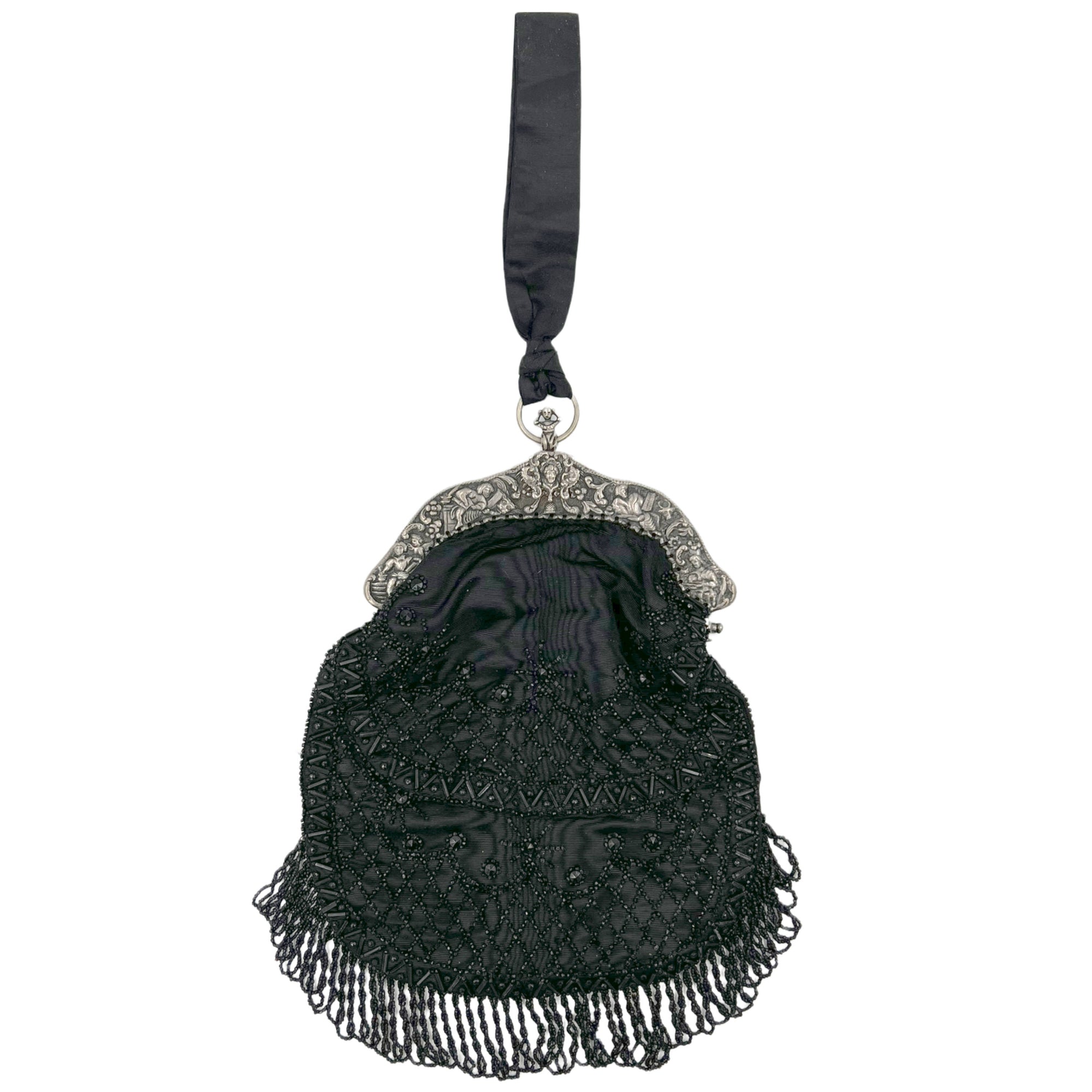 Antique Dutch Silver Evening Bag Ate de Groot-Boersma Sneek
