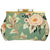Vintage 1930s Clutch Purse Floral Embroidery Ed B Robinson Handbag - Poppy's Vintage Clothing