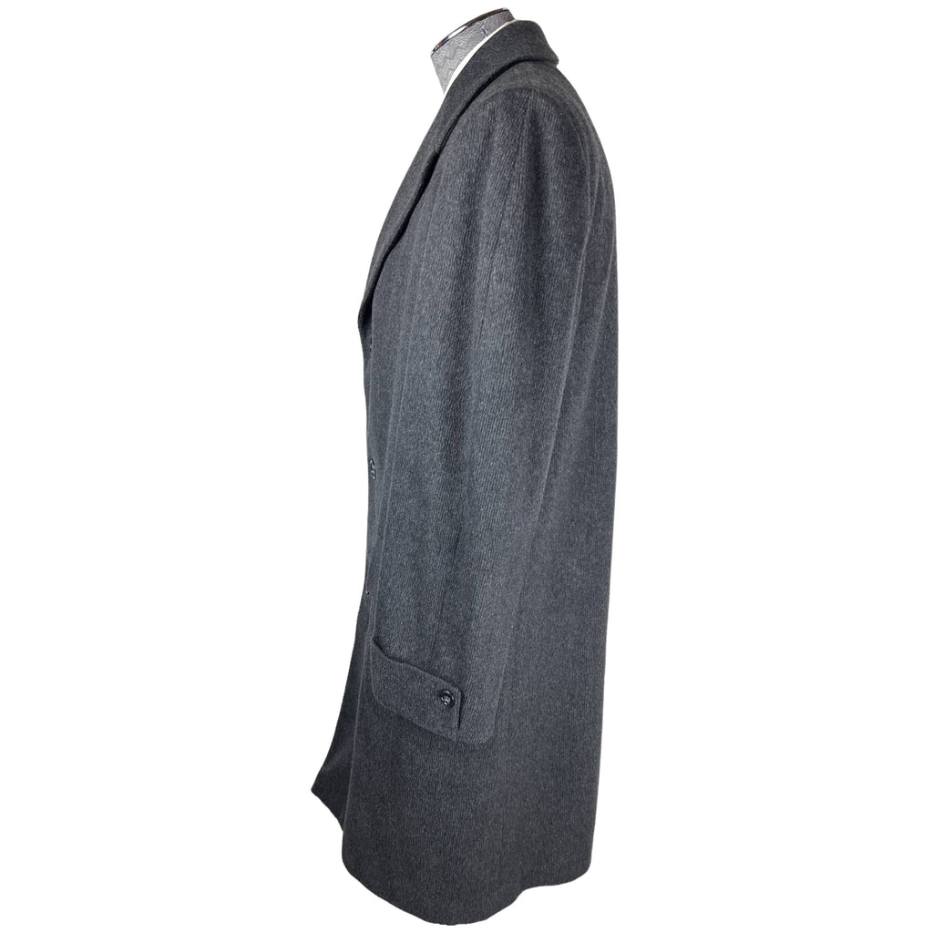 Vintage 1950s Overcoat Edinburgh Brand Wool Coat L
