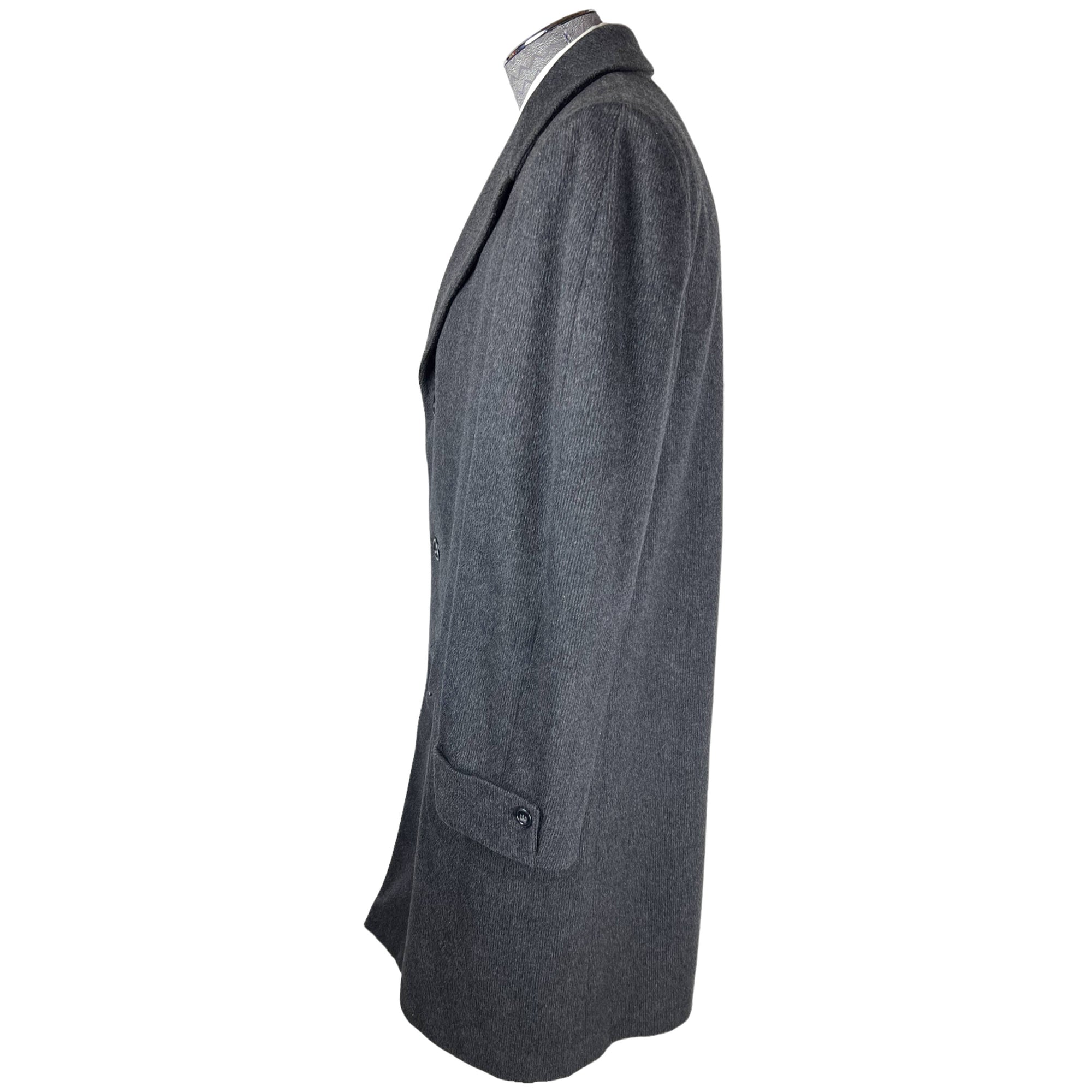 Vintage 1950s Overcoat Edinburgh Brand Wool Coat L