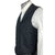 Antique Vest Edwardian Waistcoat Mens Wool w Silk Buttons M