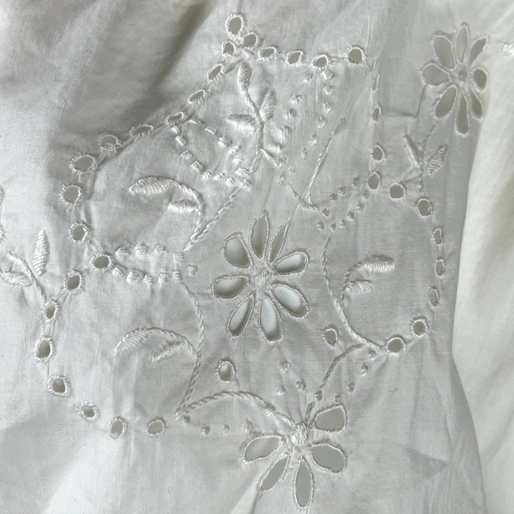 Antique Edwardian Combination Chemise & Drawers 1 Piece Sz S