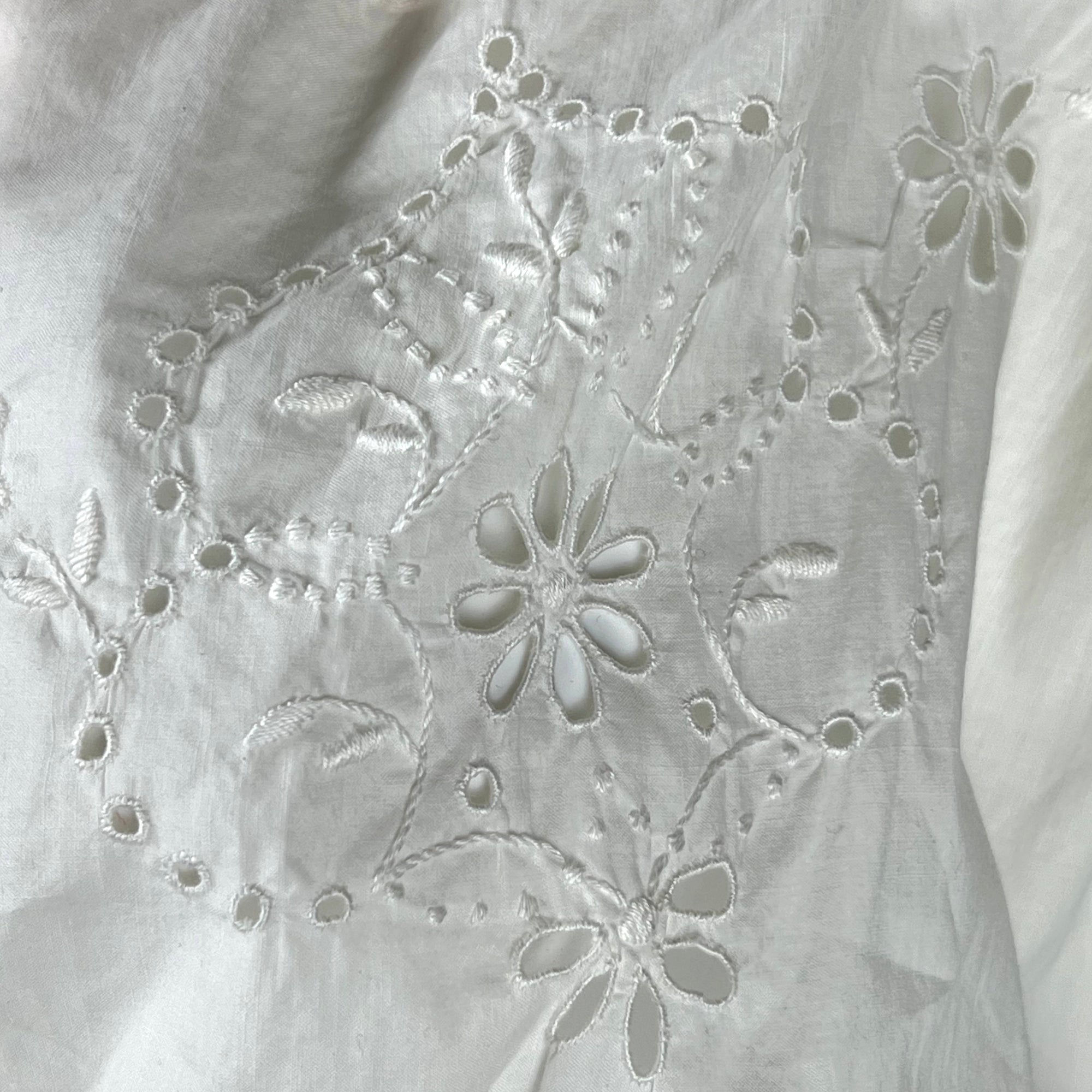 Antique Edwardian Combination Chemise & Drawers 1 Piece Sz S