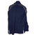 Antique Edwardian Walking Suit Jacket Navy Blue Wool Size M
