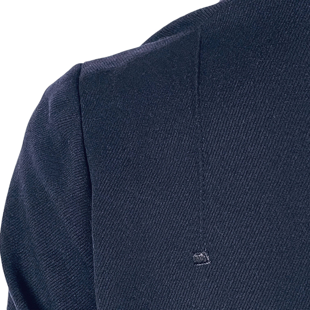 Antique Edwardian Walking Suit Jacket Navy Blue Wool Size M