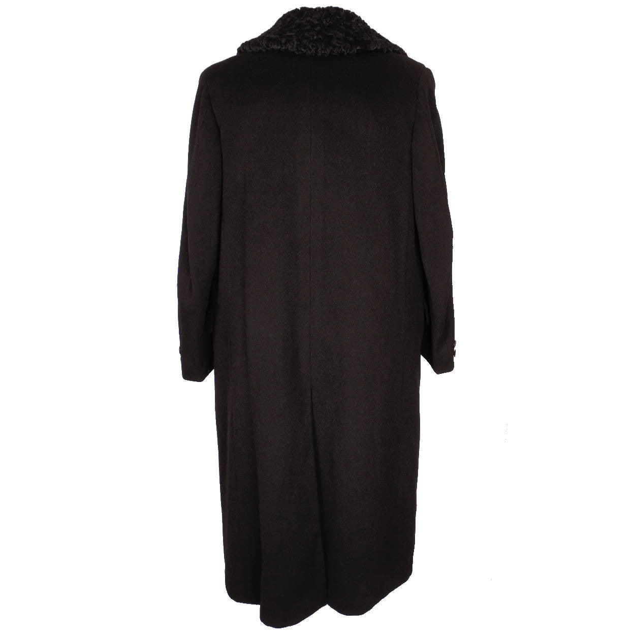1920s Mens Ulster Winter Coat Melton Wool Overcoat - Medium - Poppy's Vintage Clothing