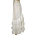 Antique Edwardian White Cotton Skirt 1910 Size S 23 Inch Waist - Poppy's Vintage Clothing