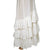 Antique Edwardian White Cotton Skirt 1910 Size S 23 Inch Waist - Poppy's Vintage Clothing