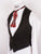 Edwardian Era Black Silk Waistcoat Mens Vest circa 1910 Size M - Poppy's Vintage Clothing