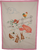 Vintage Embroidery of Farm Animals Wall Hanging or Crib Cover - Poppy's Vintage Clothing
