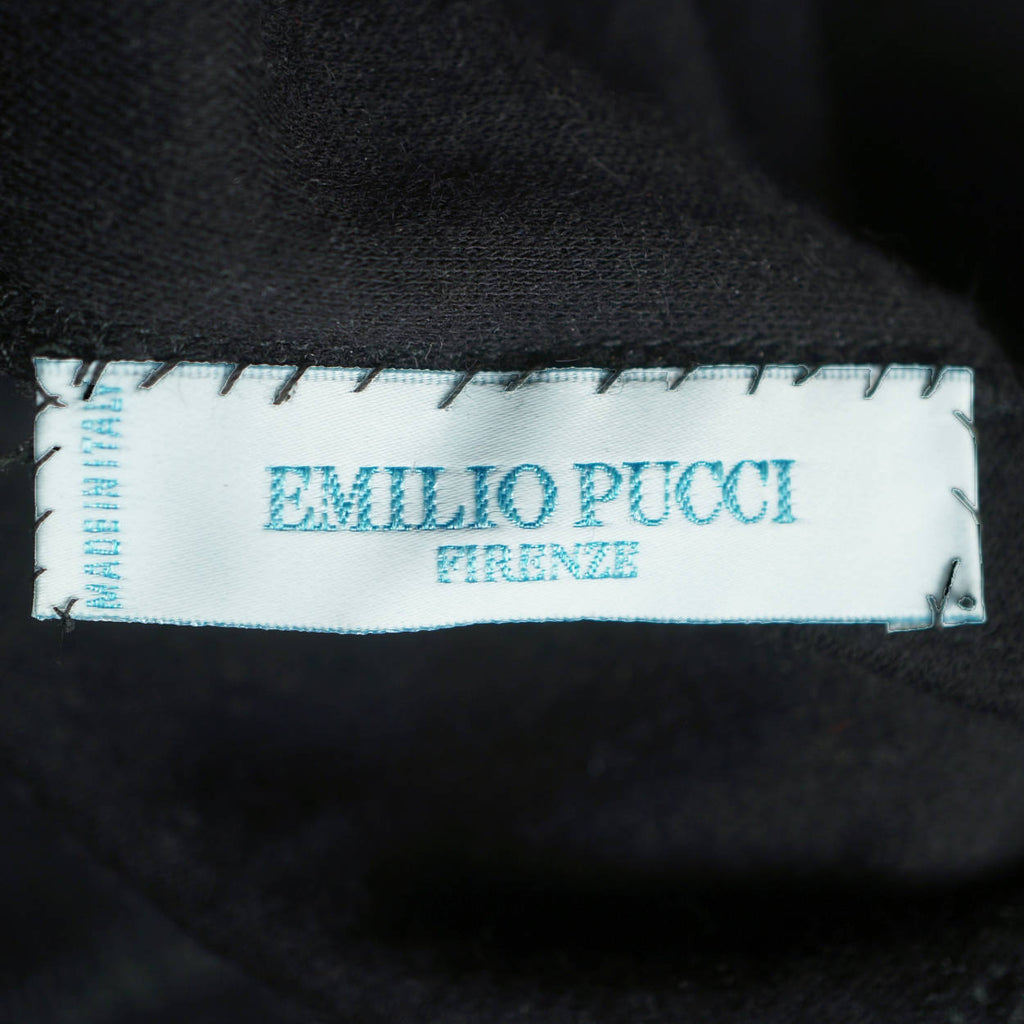 Vintage 1990s Emilio Pucci Dress 100% Cashmere Size 6 - Poppy's Vintage Clothing