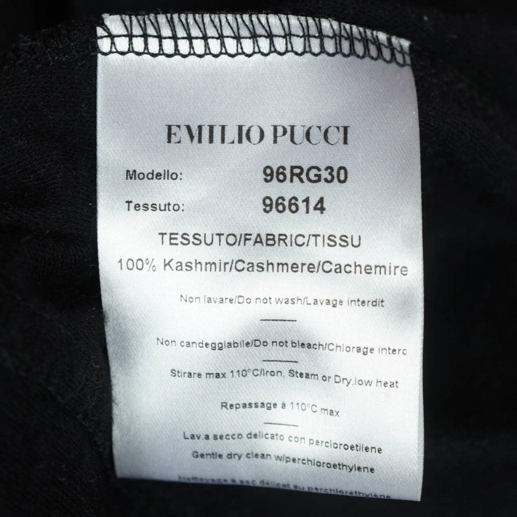 Vintage 1990s Emilio Pucci Dress 100% Cashmere Size 6 - Poppy's Vintage Clothing