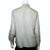 Vintage 1960s Emilio Pucci Blouse Signed Grey Silk Size 14 - Poppy's Vintage Clothing