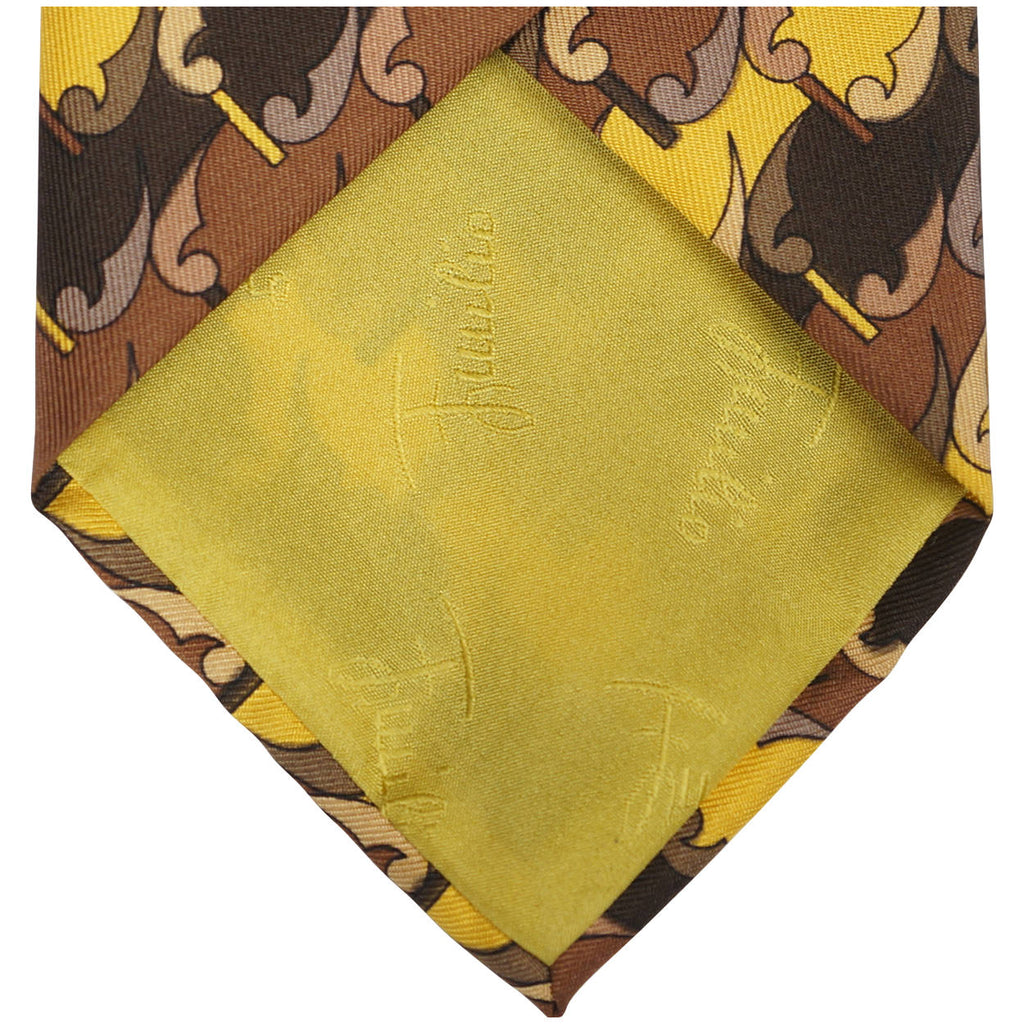 Vintage 70s Emilio Pucci Silk Tie Mod Necktie - Poppy's Vintage Clothing