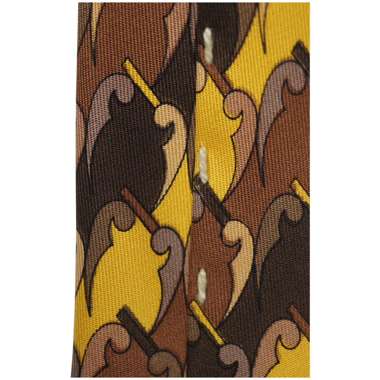 Vintage 70s Emilio Pucci Silk Tie Mod Necktie - Poppy's Vintage Clothing