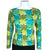Vintage 1950s Emilio Pucci Top Silk Jersey Blouse Size M L
