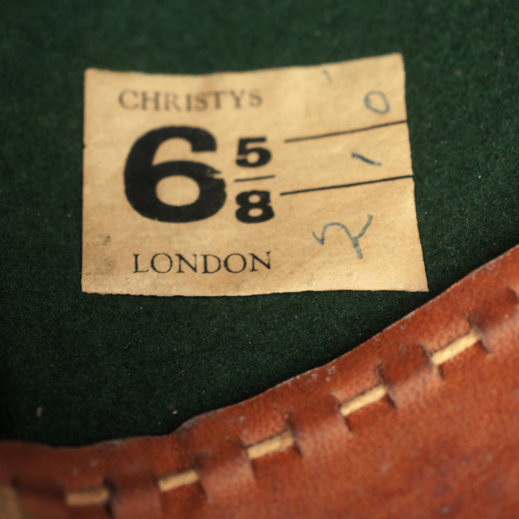 Vintage English Bobby Custodian Helmet Dorset &amp; Bournemouth Constabulary 1960s - Poppy's Vintage Clothing