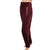 Vintage Escada Burgundy Velvet Stirrup Pants 1980s Ladies Size 38 M - Poppy's Vintage Clothing