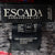 1990s Vintage Escada Top Horse Racing Printed Cotton Size 44