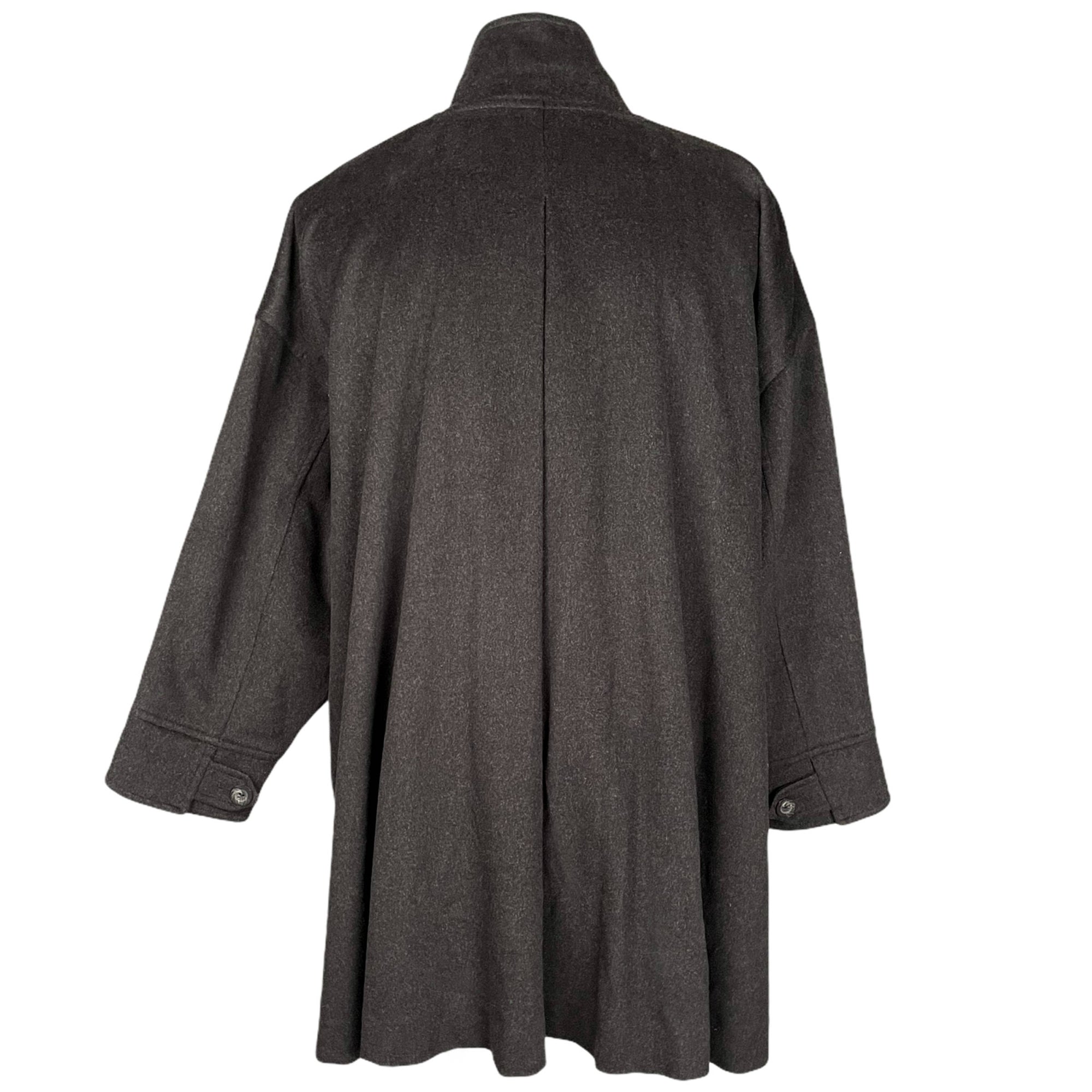 Eskandar Mens Coat Oversized Wool Cashmere Overcoat England