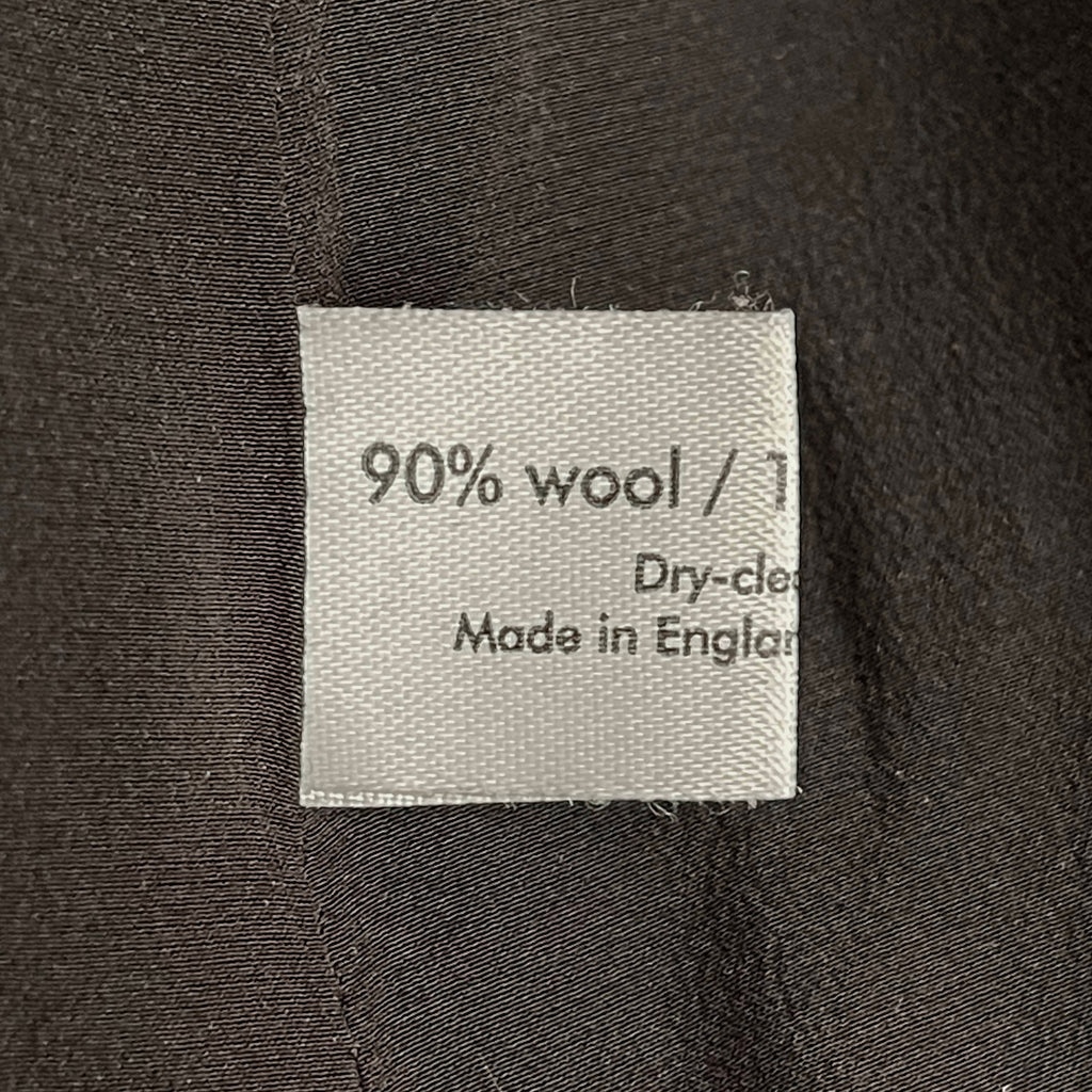Eskandar Mens Coat Oversized Wool Cashmere Overcoat England