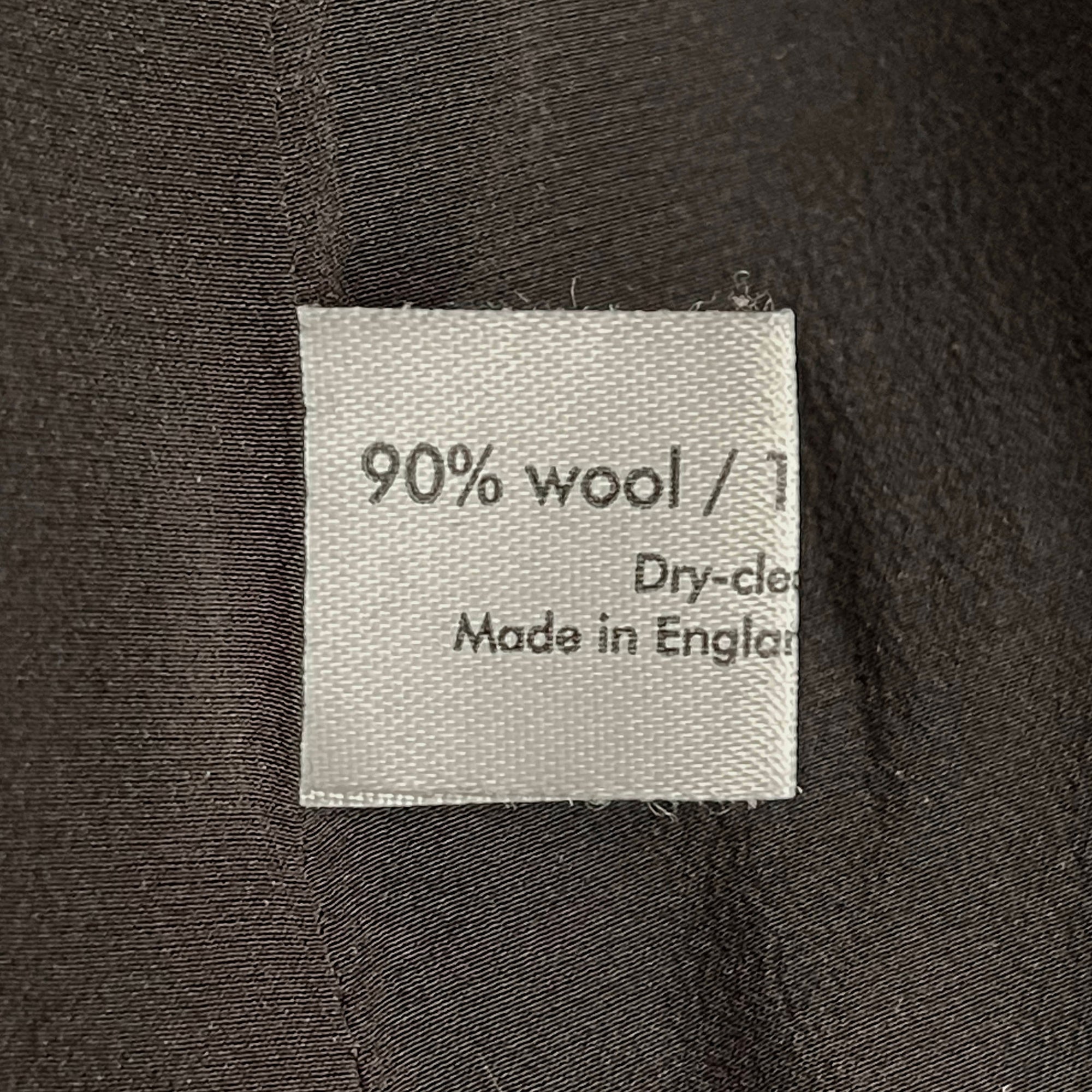 Eskandar Mens Coat Oversized Wool Cashmere Overcoat England