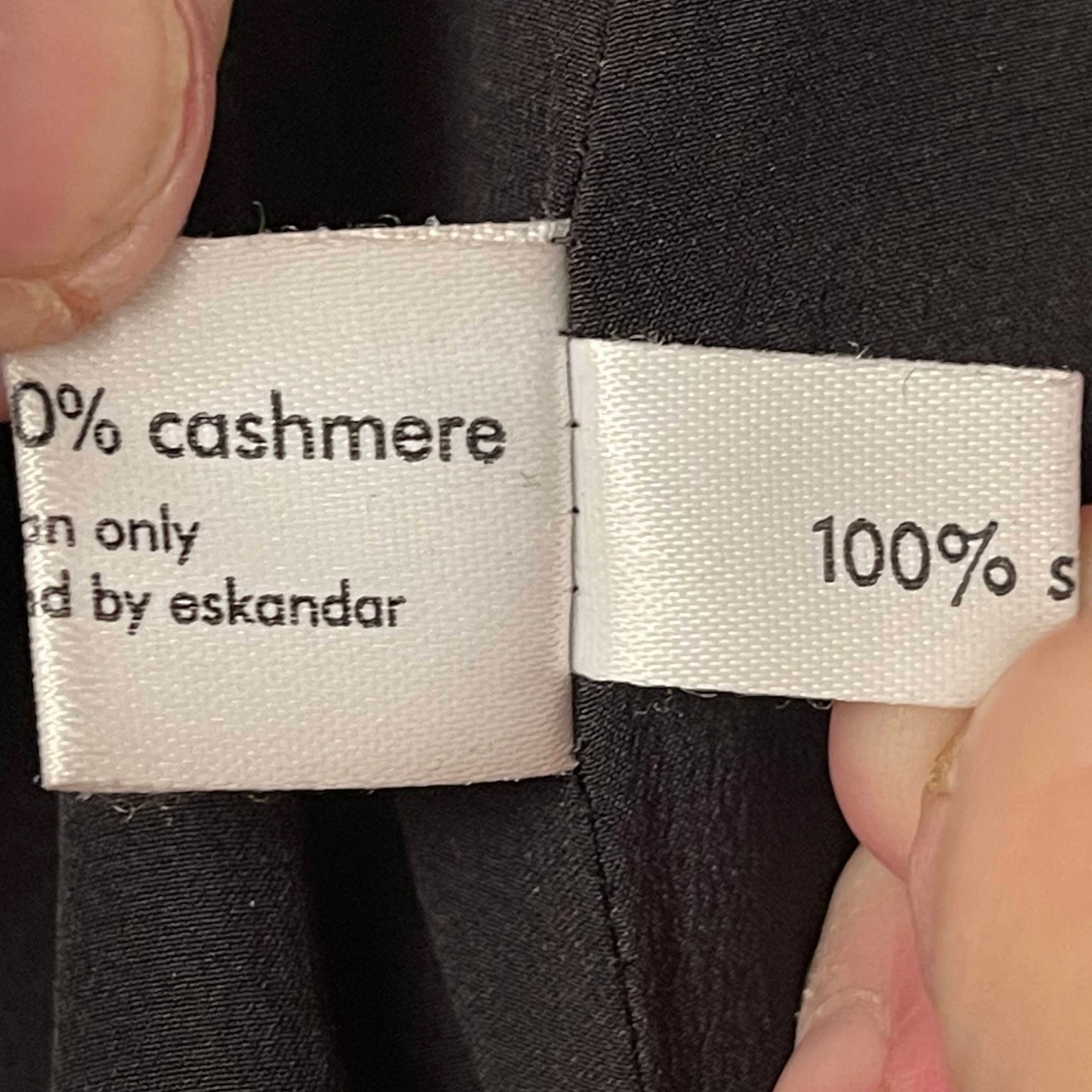 Eskandar Mens Coat Oversized Wool Cashmere Overcoat England