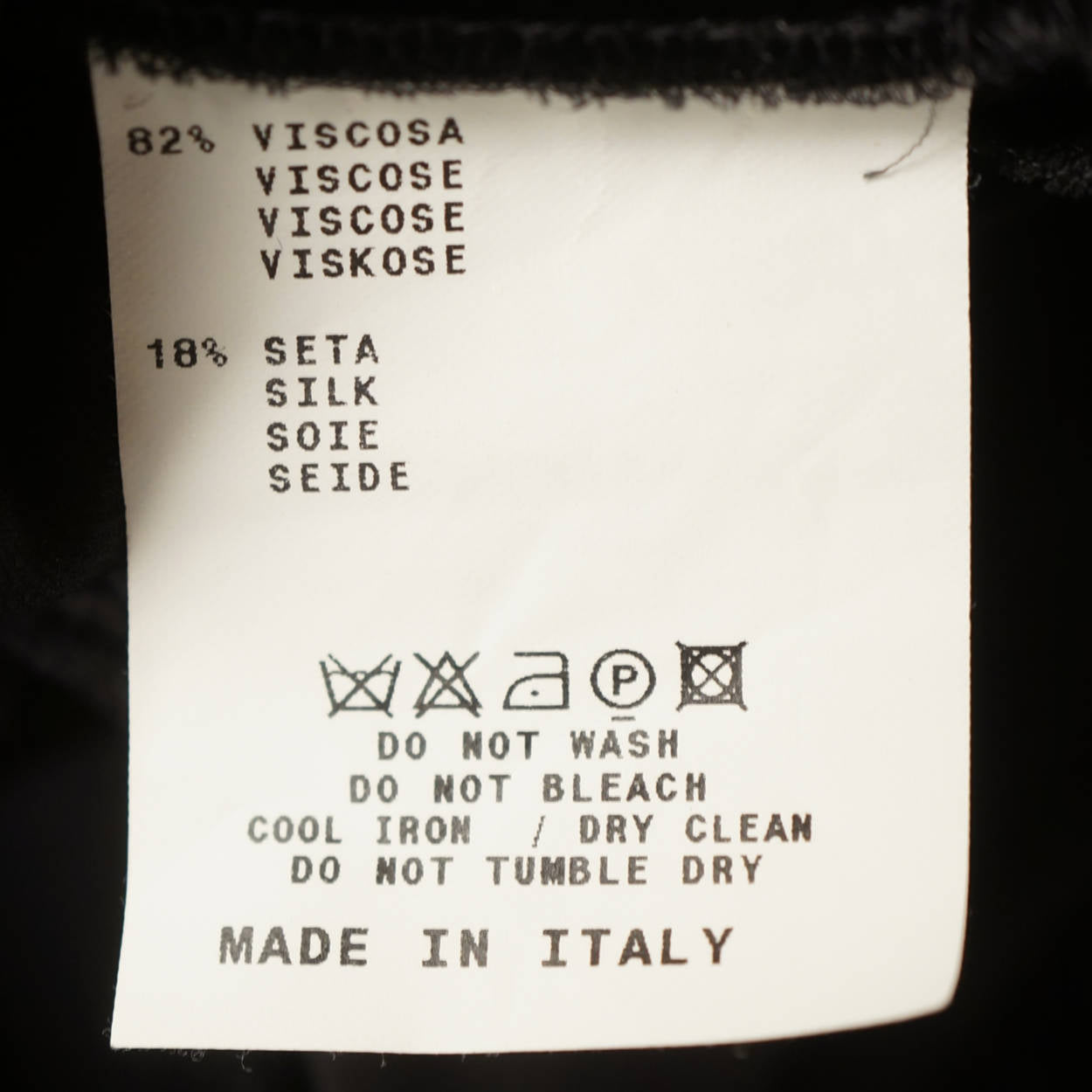 Etro Milano Italy Dress Black Velvet Devore Back &amp; Sleeves Small Italian 40 - Poppy's Vintage Clothing