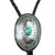 Vintage Southwest Bolo Tie Navajo Diné Sterling Silver Signed FG Fred Guerro - Poppy's Vintage Clothing