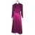 Vintage Louis Feraud Purple Silk Blouse & Maxi Skirt Sz 10 - Poppy's Vintage Clothing