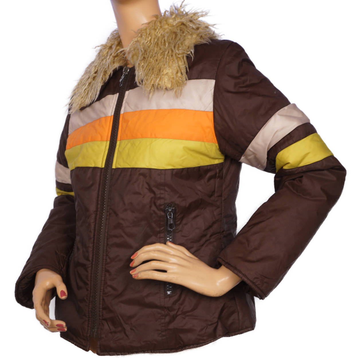 Vintage 1970s Fiorucci Ski Jacket Made in Italy Size M Rare - Poppy's Vintage Clothing