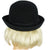 Vintage 60s Mod Bucket Hat by Flechet Black Velvet Fur Felt - Poppy's Vintage Clothing