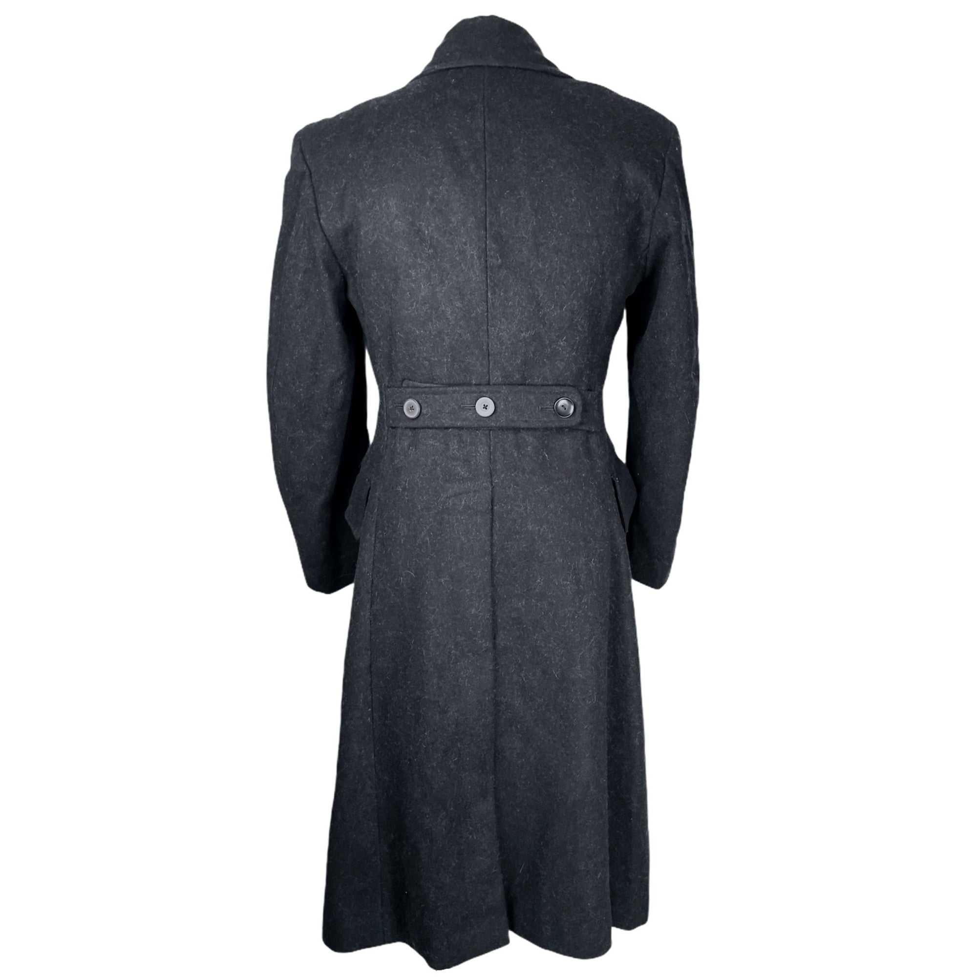 Vintage Royal Military College Coat Wool Overcoat RMC Canada