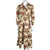 Vintage 1940s 50s Dressing Gown Cotton Flannel Robe Sz M