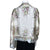 1930s Vintage Fringed Silk Shawl Floral Printed Wrap