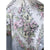1930s Vintage Fringed Silk Shawl Floral Printed Wrap
