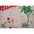 Vintage Florida Souvenir Scarf Square Early 1960s State Map Rayon MIJ - Poppy's Vintage Clothing