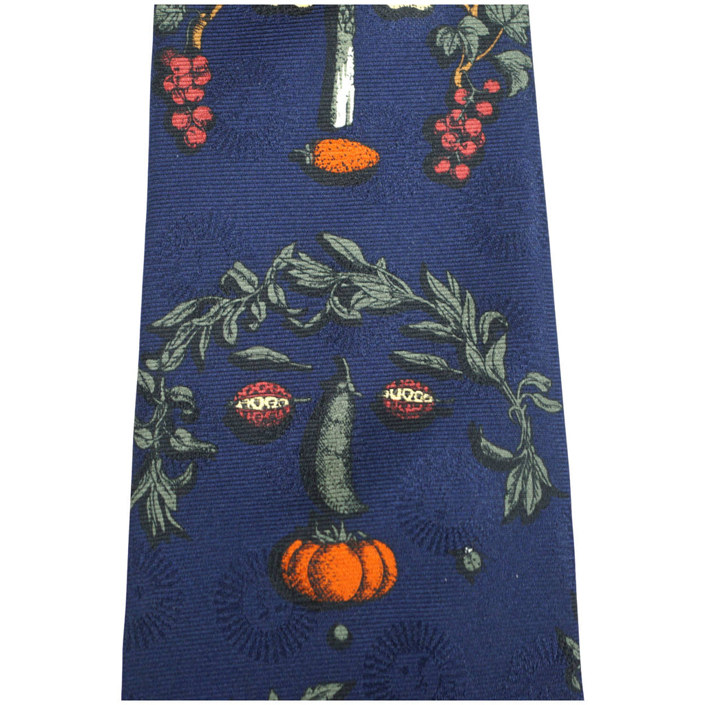 Vintage Fornasetti Arcimboldesca Silk Tie Anthropomorphic - Poppy's Vintage Clothing