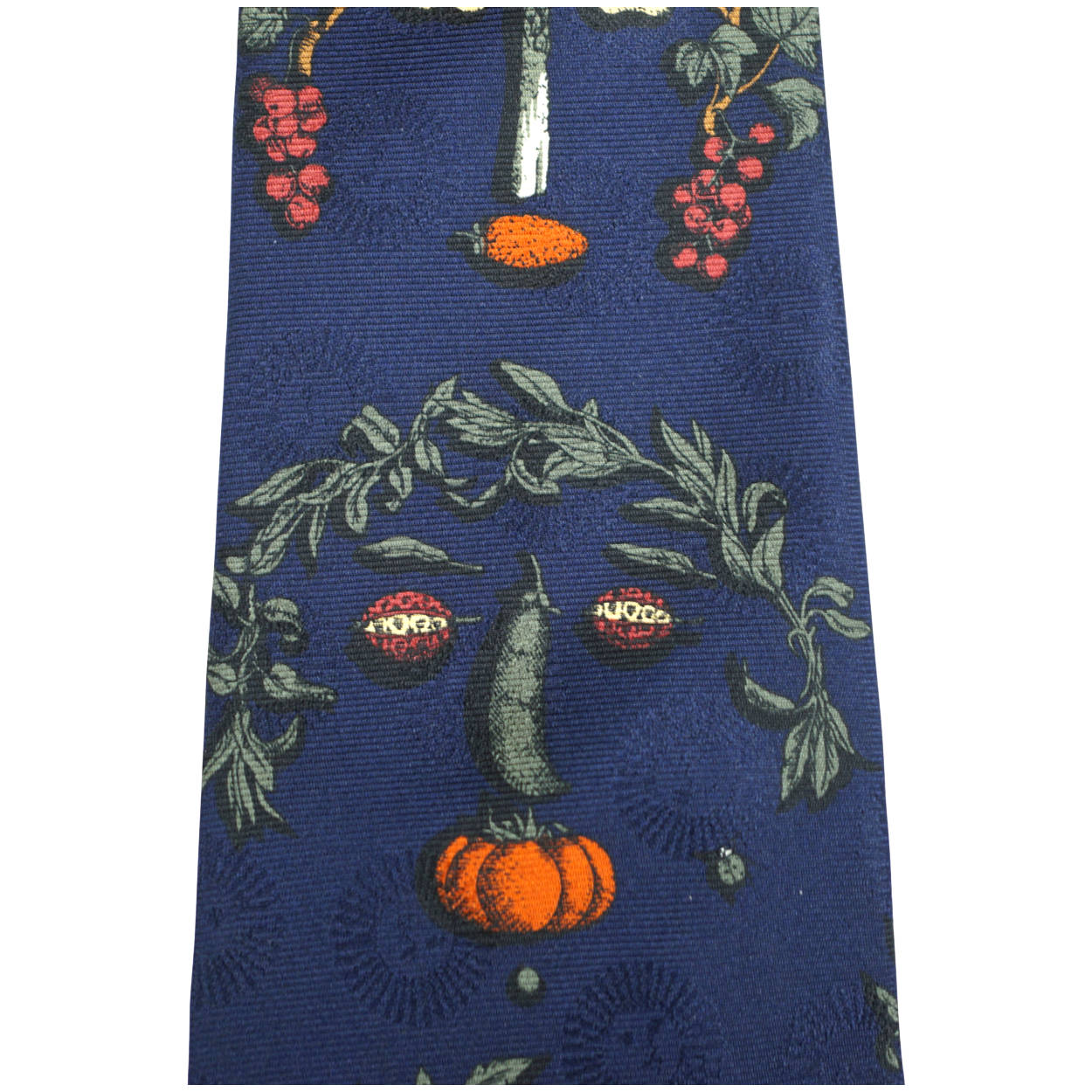 Vintage Fornasetti Arcimboldesca Silk Tie Anthropomorphic - Poppy's Vintage Clothing