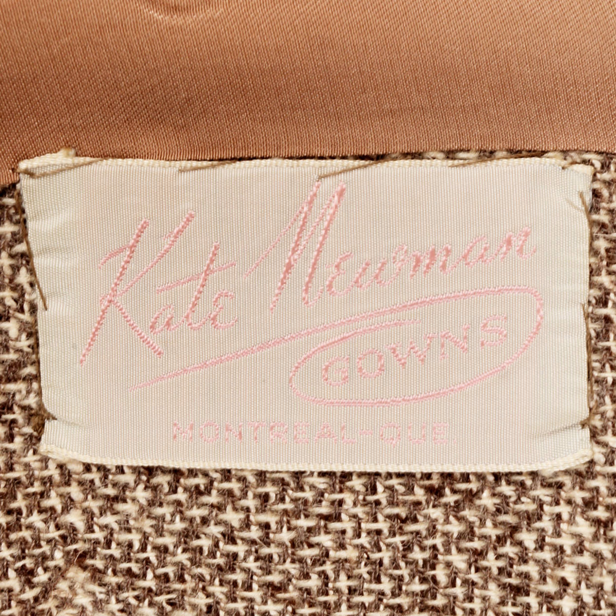 Vintage 50s Wool and Silk Tweed Ladies Skirt Suit by Forstmann Size  M - Poppy's Vintage Clothing