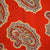 Vintage Mens Red Silk Fringed Paisley Scarf by Forsyth 1940s Fashion Foulard - Poppy's Vintage Clothing