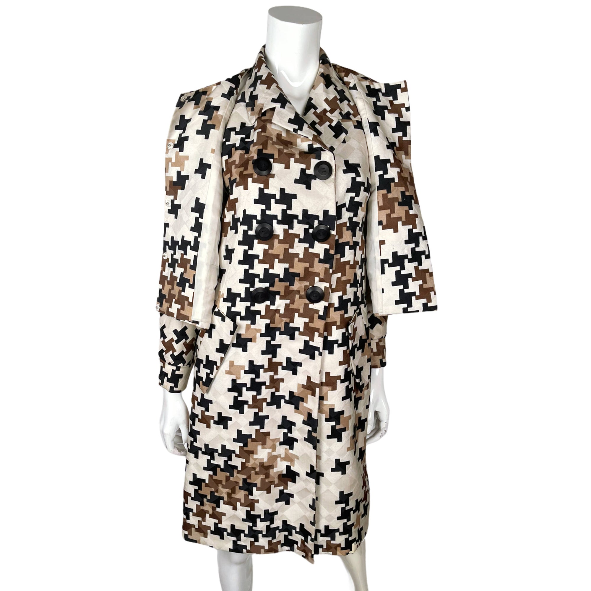 Vintage 60s Federico Forquet Dress w Jacket Italian Couture