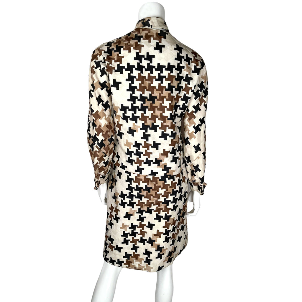 Vintage 60s Federico Forquet Dress w Jacket Italian Couture