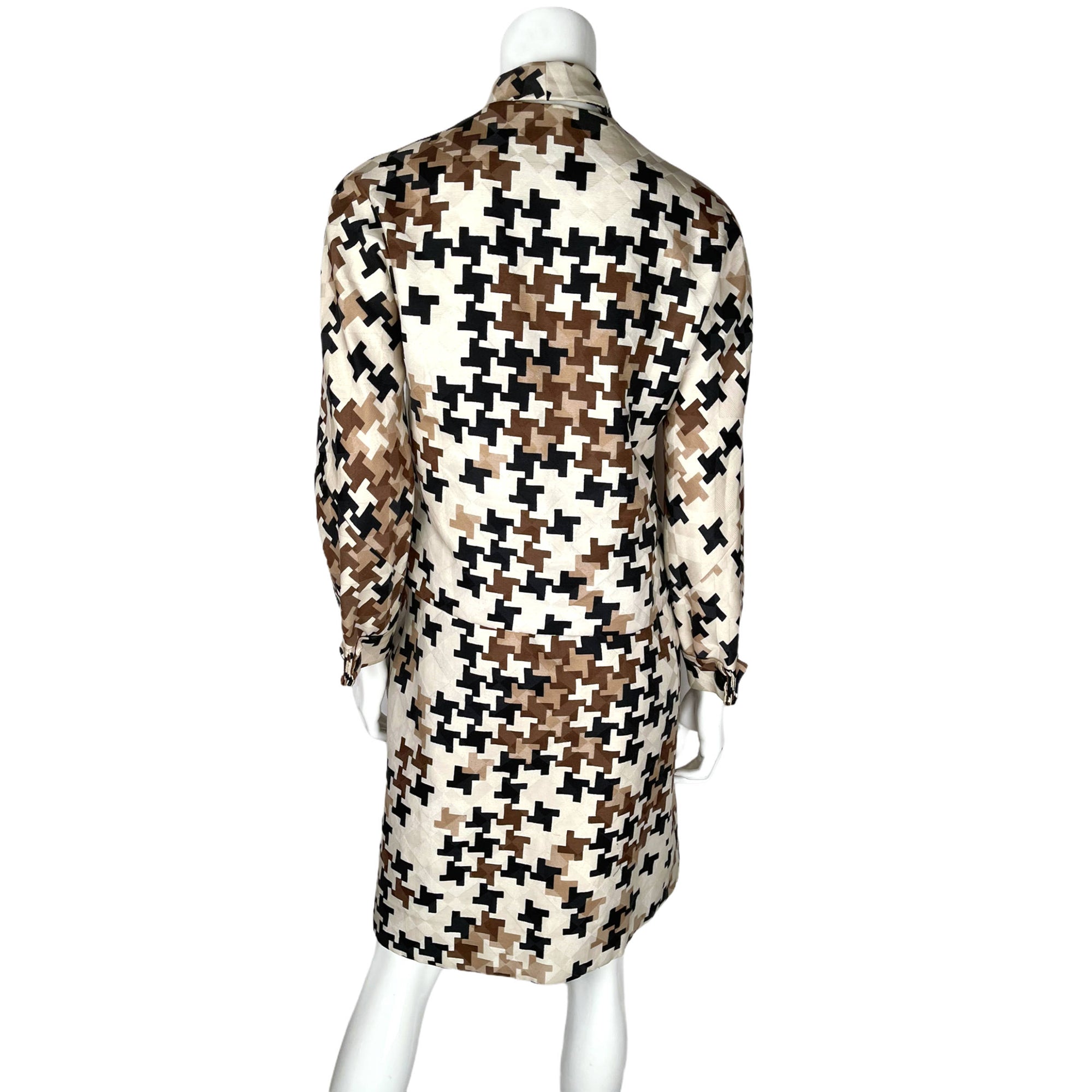 Vintage 60s Federico Forquet Dress w Jacket Italian Couture