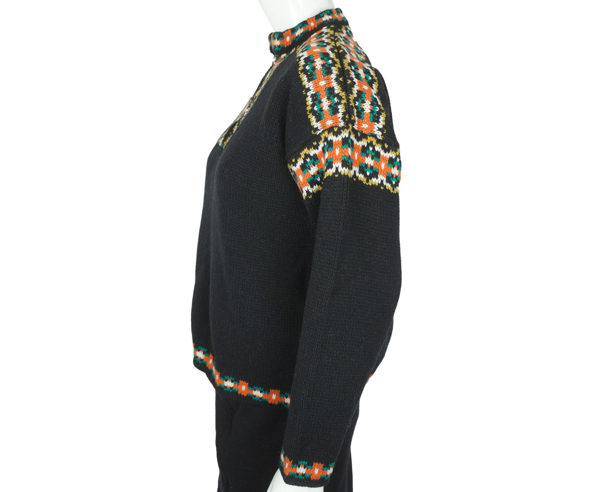 Ladies 60s Vintage Ski Sweater Made in Norway